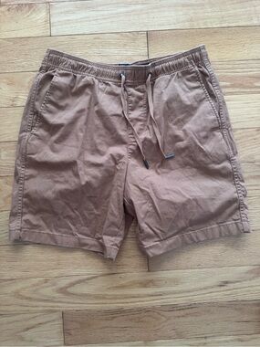 GAP Striped Knit Shorts - Brown M